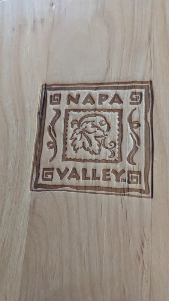Napa Valley Wood Storage Rack CD DVD