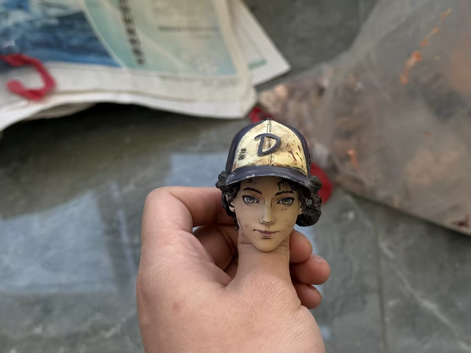 1/6 walking dead The Walking Dead Clementine 12 inch figure need about 60days