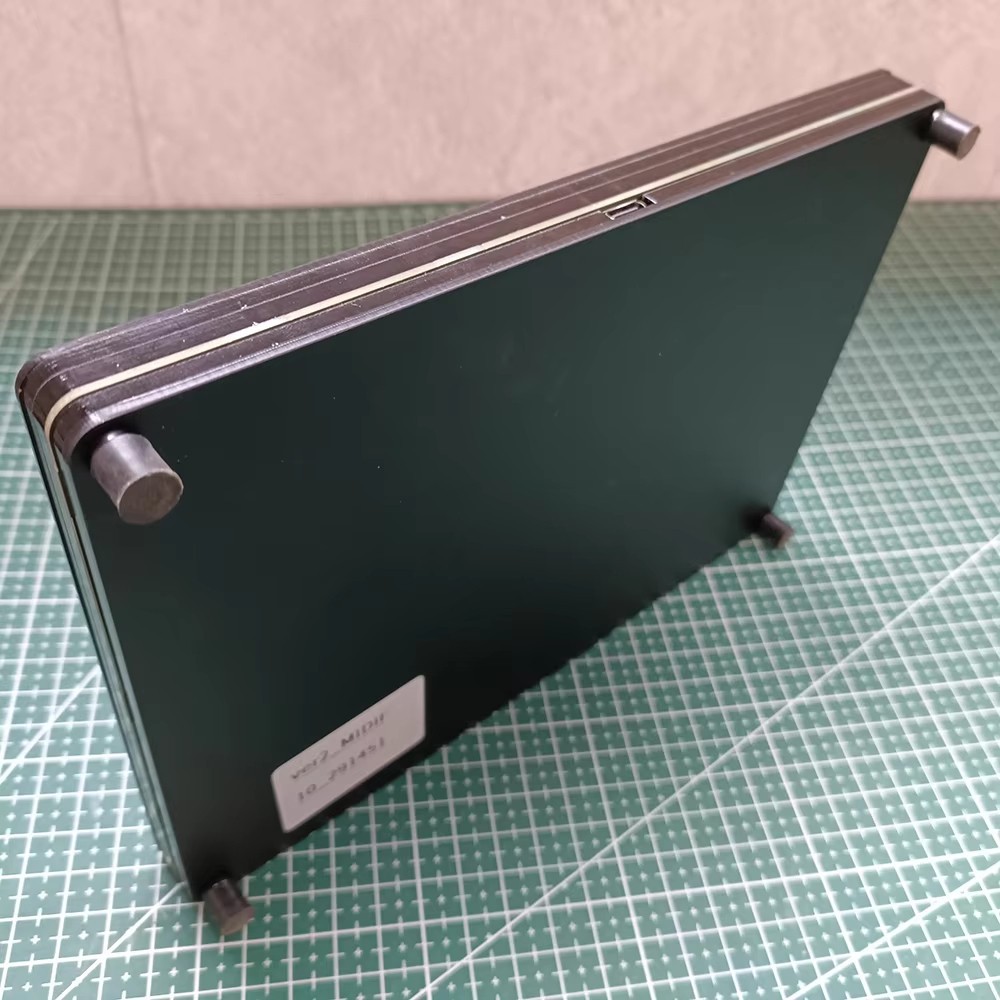 10-Channel MIDI Controller Fader - Customizable CC Messages, USB/Type-C for DAW