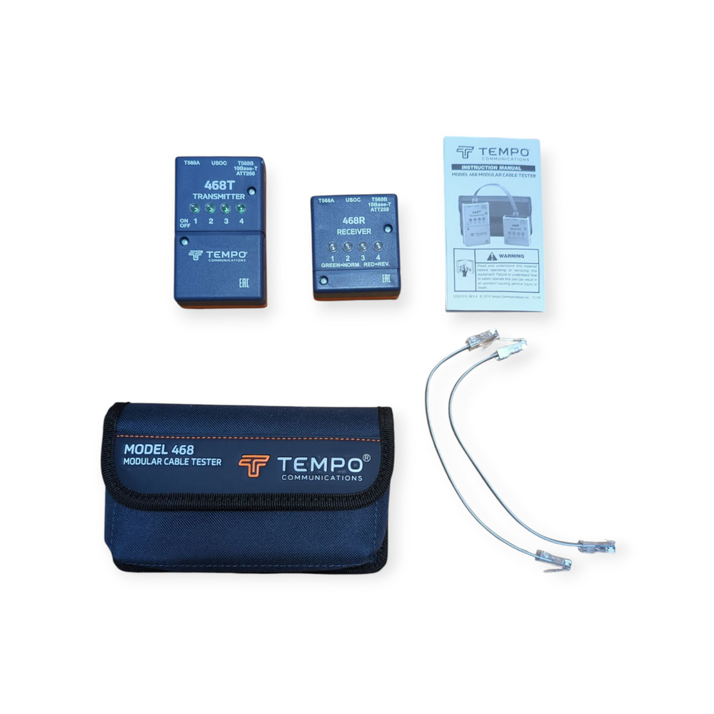 TEMPO Modular Cable Tester Model 468 TESTER
