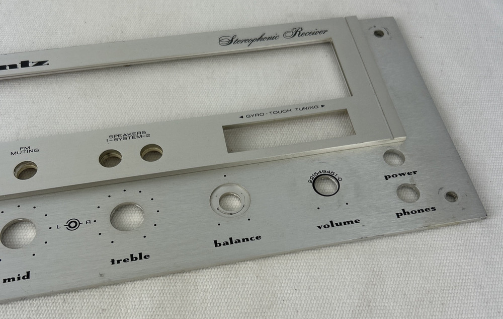 MARANTZ 2330b RECEIVER FACEPLATE ORIGINAL