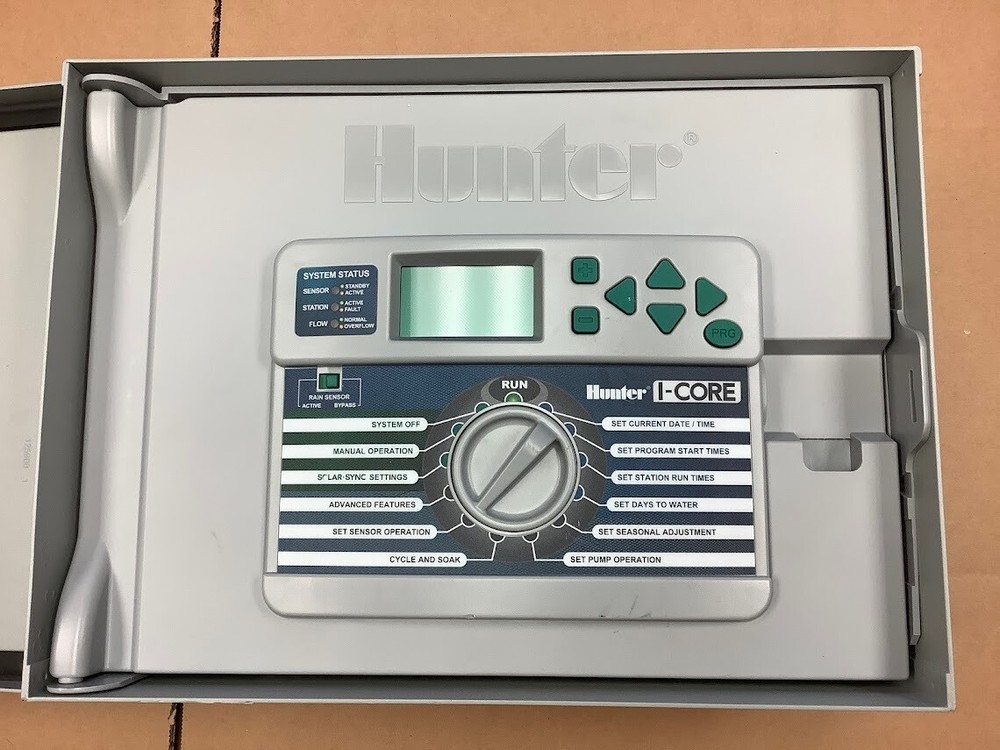 Hunter I-Core IC-600-M Sprinkler Irrigation Timer Controller 18-Station Zone