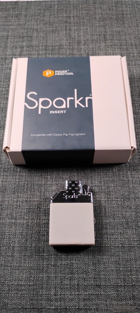 Classic Lighter Insert Dual Plasma Arc - SPARKR Electronic Rechargeable Lighter
