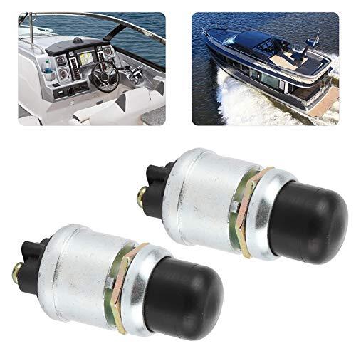 2PCS 12 Volt DC Heavy-Duty Momentary Push-Button 50 Amp Starter Switch