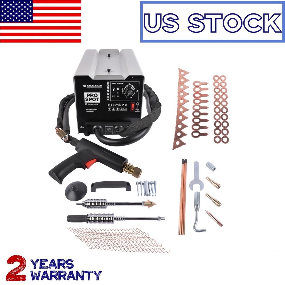 3800A Dent Puller Machine Spot Welder Auto Car Body Dent Puller Repair Kit 110V