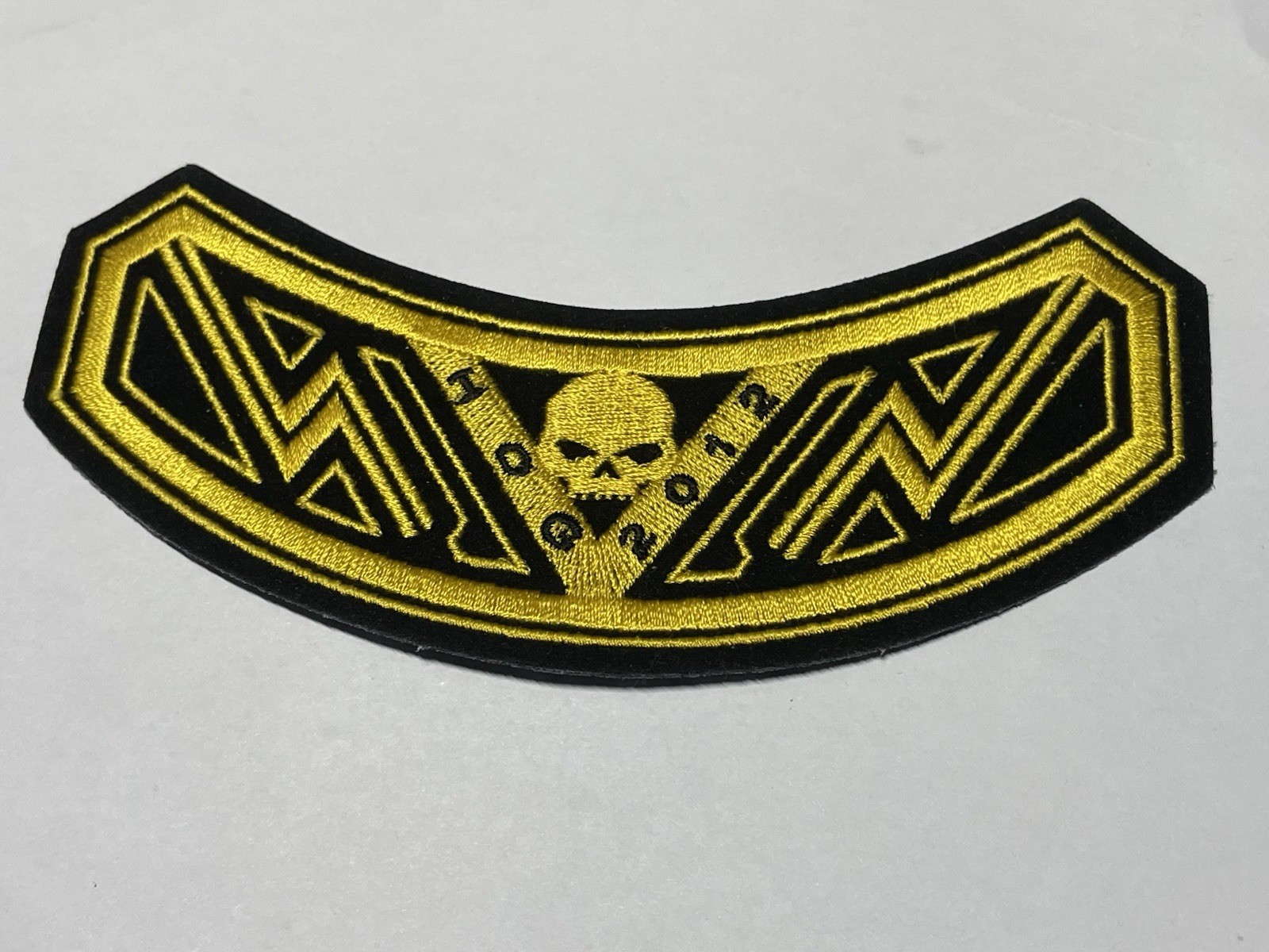 2012 HOG Membership Rocker Patch Harley Davidson Owners Group D31