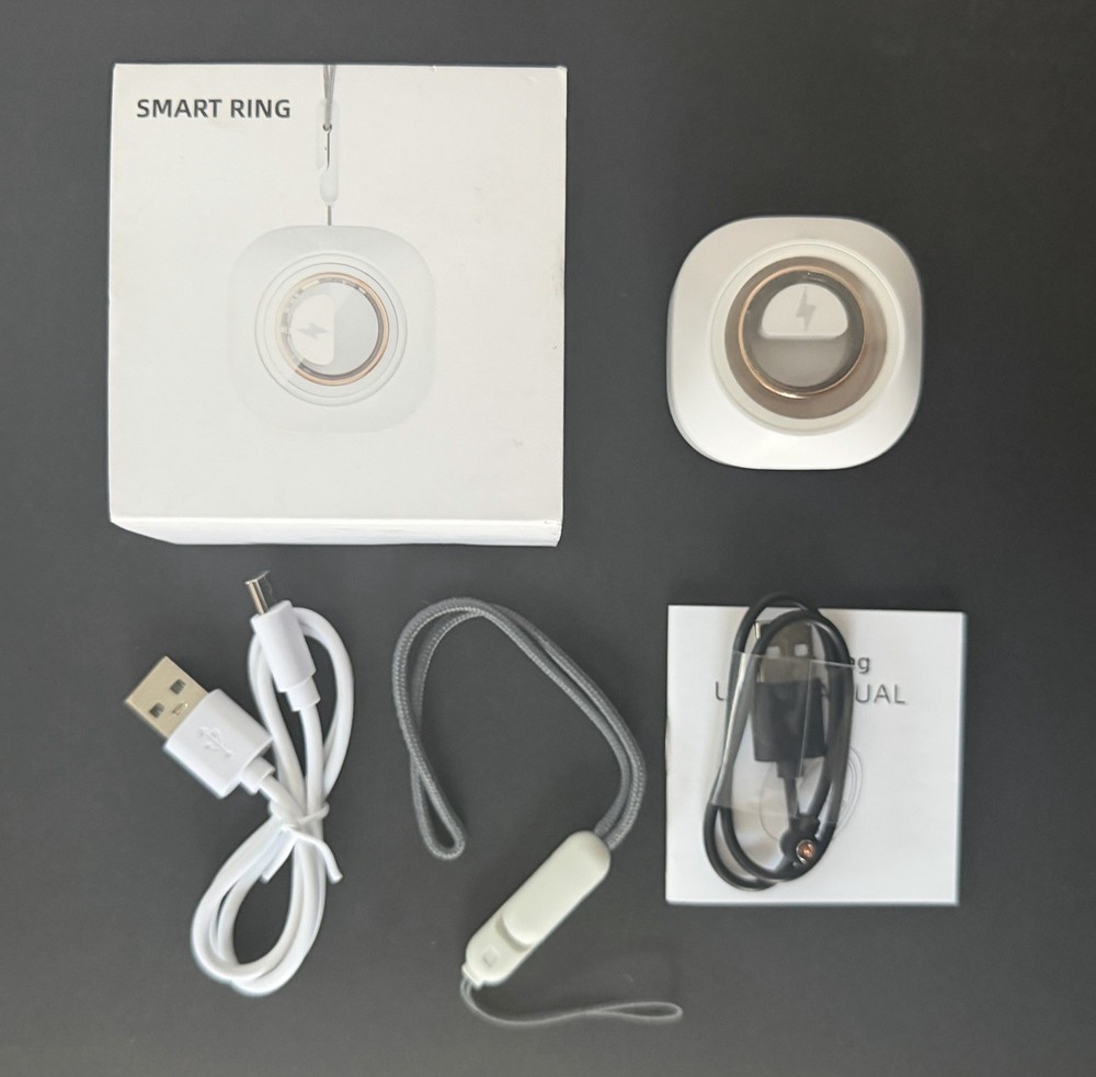 Gold Smart Ring Size 11  SmartHealth App