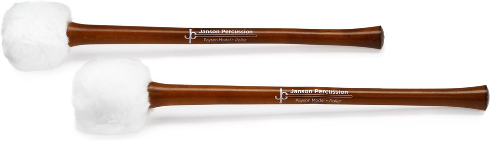 Ludwig Payson Bass Drum Mallets - Roller (2-pack) Bundle