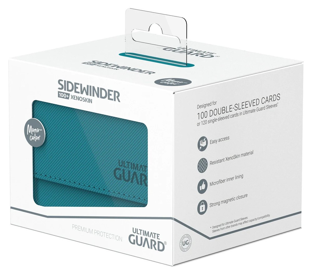 Ultimate Guard Sidewinder 100 Petrol Xenoskin Deck Box