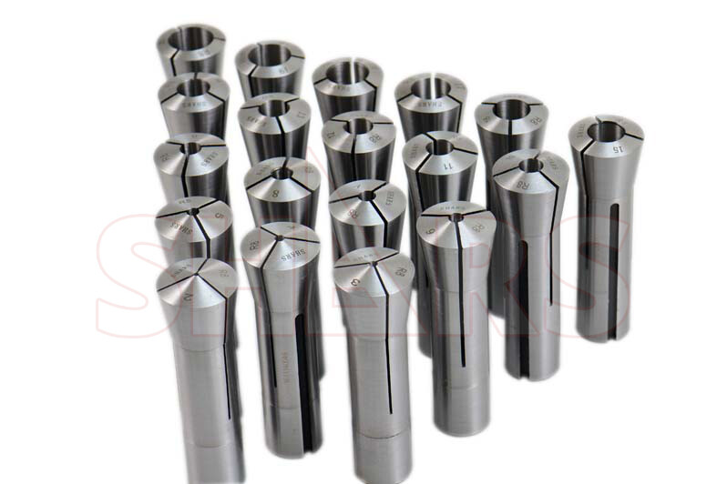 SHARS 2 - 20 MM BY 1MM 19 PCS R8 METRIC ROUND COLLET TIR 0.0006" NEW L[