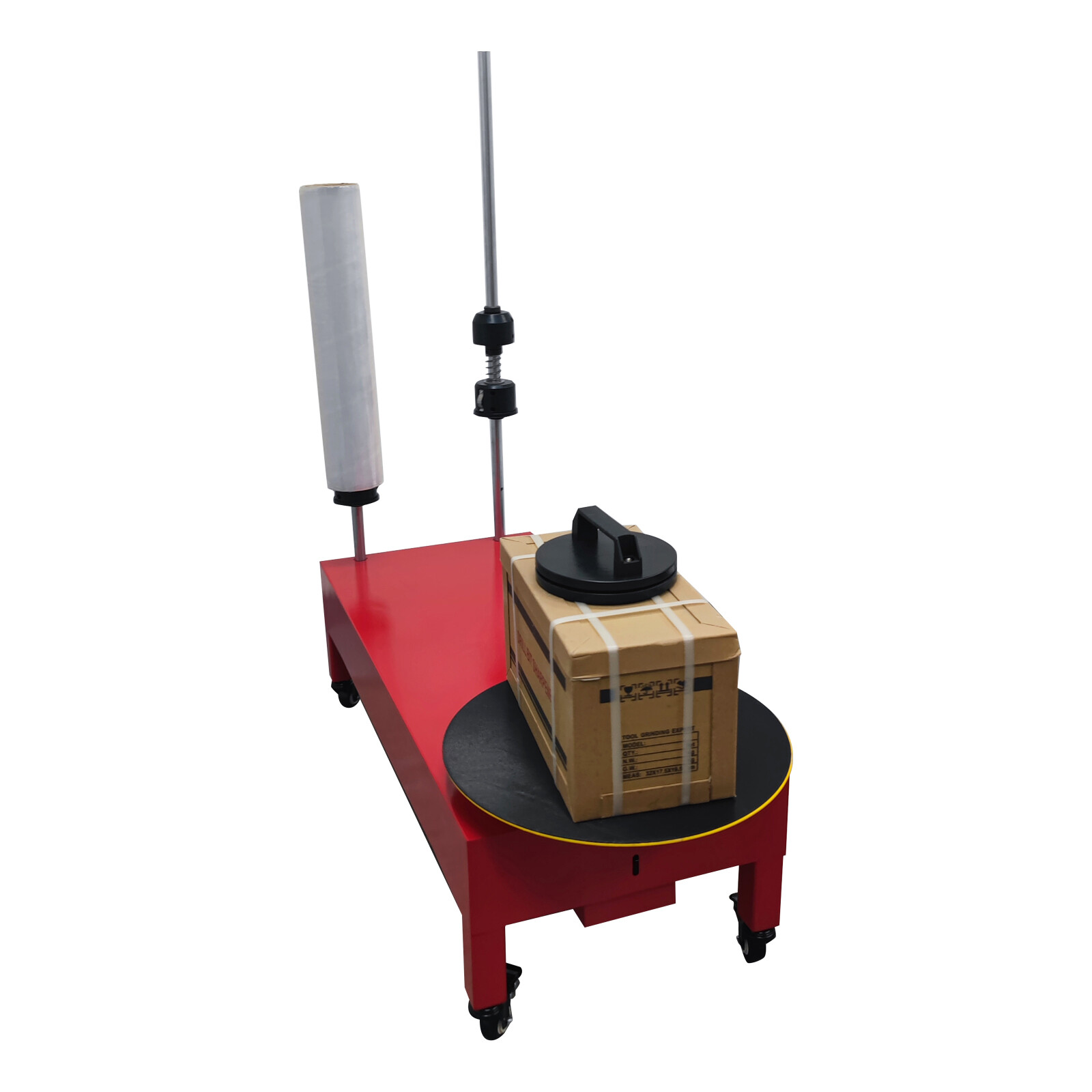 Open Box! 15.7" Electric Stretch Film Wrapping Machine Wrap-around Film Baler