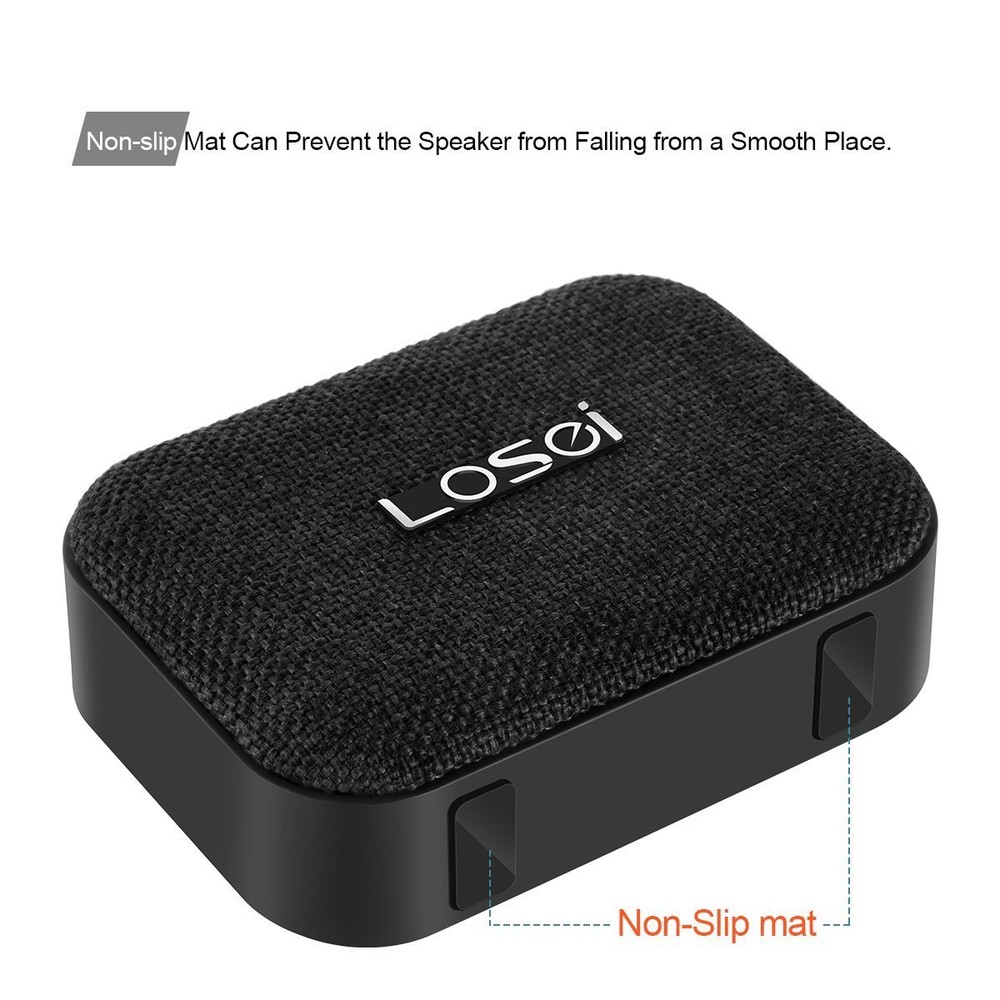 Portable Bluetooth Wireless Speaker with Rechargeable Battery