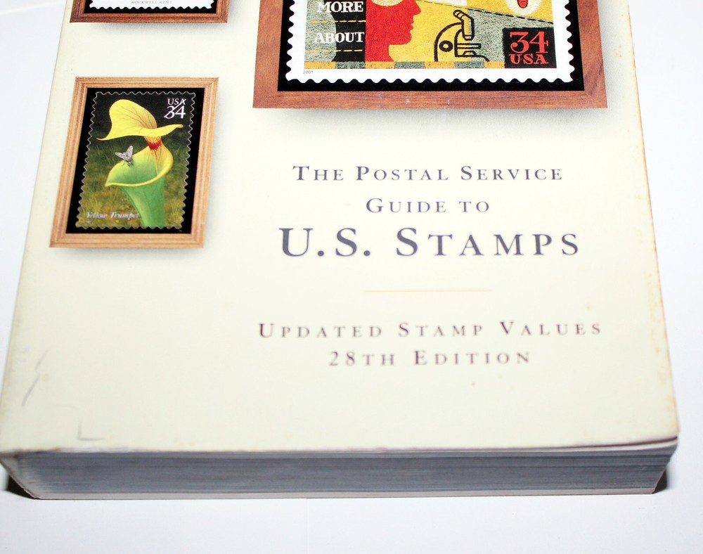 The Postal Service Guide to US Stamps Updated Stamp Values 28th Edition 2001