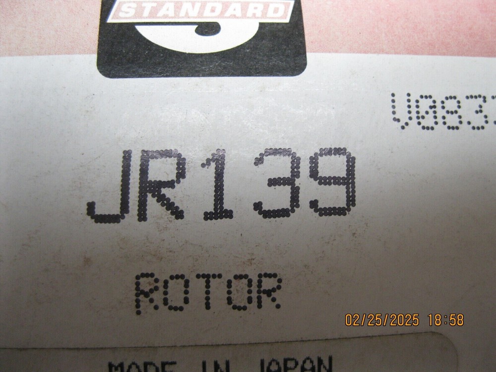 Distributor Rotor Standard JR139