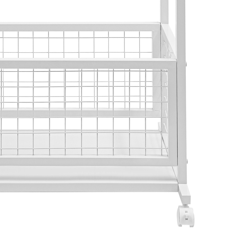 16-Layer Organizer Rack, Storage Shelf, Floor Standing Ribbon Display Rack US!
