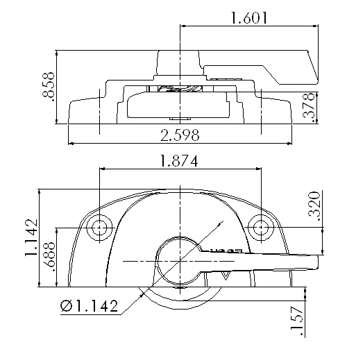 Window Lock Latch & Keeper SET, 3205&8216SN