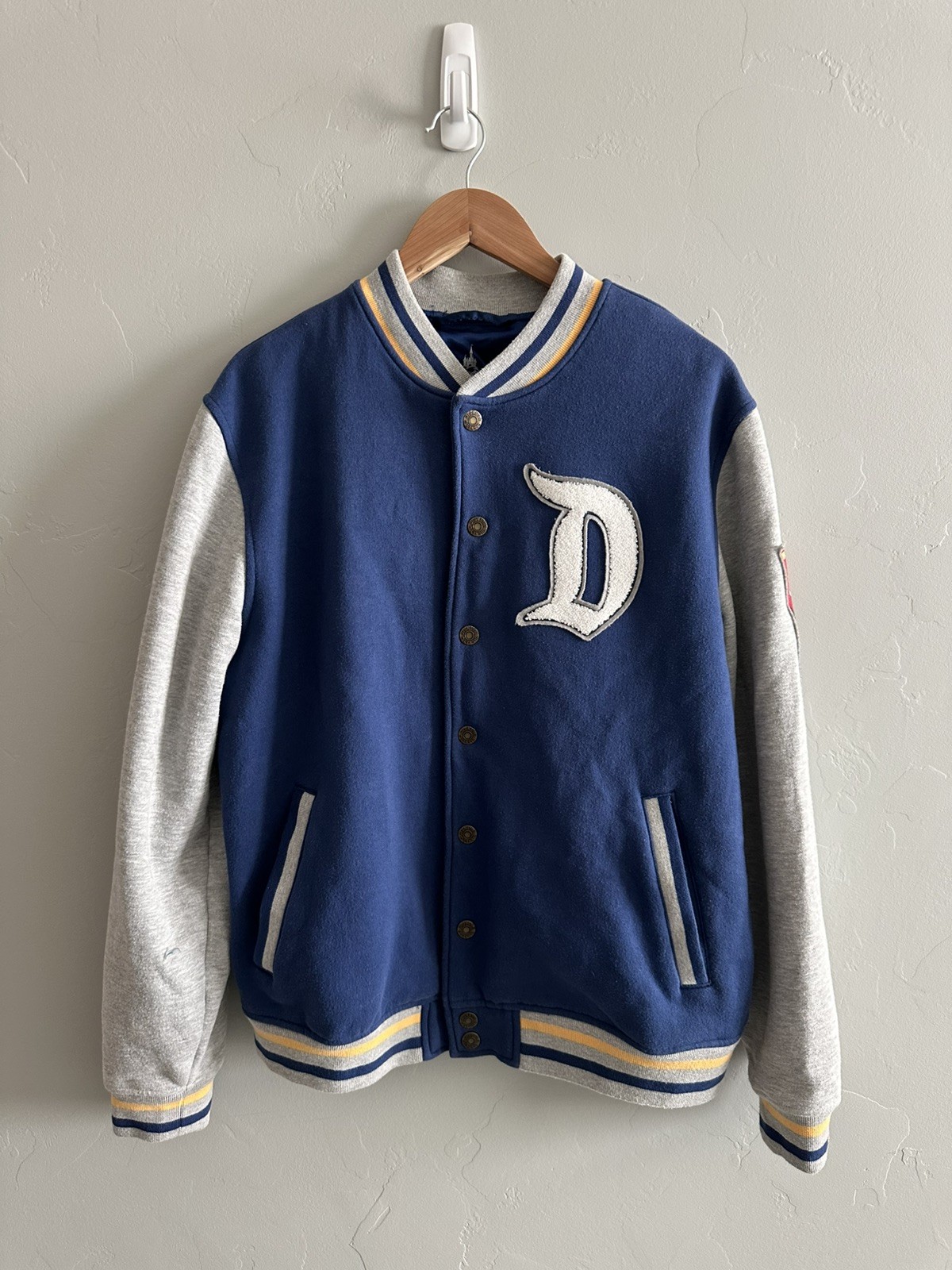Disneyland Letterman Bomber Varsity Blue Jacket 1955