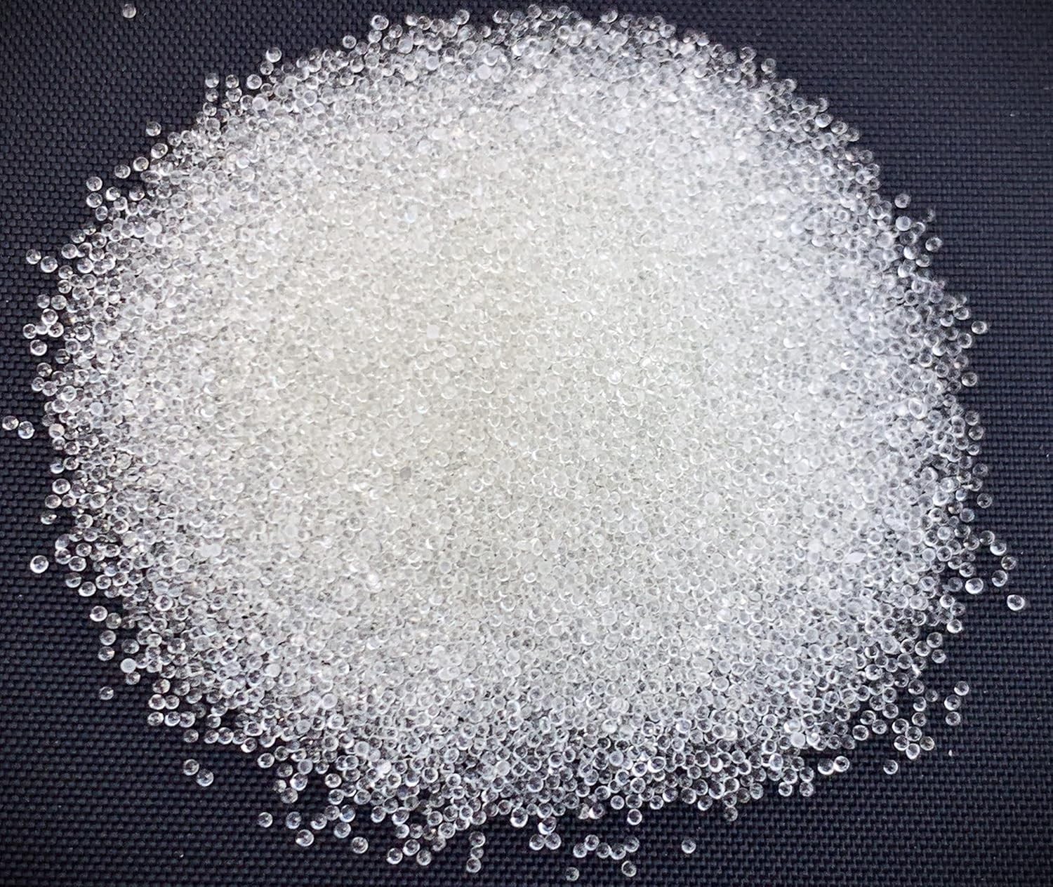 Glass Bead #3 Sand-Blasting Media - Medium Large - 30-40 Mesh