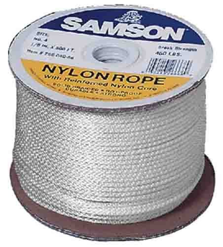 Samson Rope 019 024 005 030 Solid Braid Nylon 3/8 X 500'