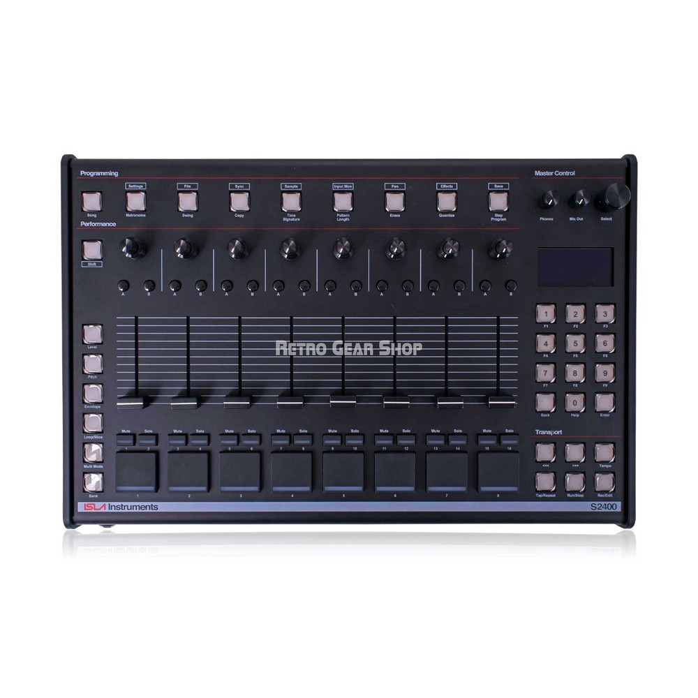 Isla Instruments S2400 Sampler Drum Machine with Hard Case