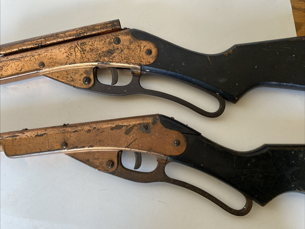Vintage Two Daisy Model 50 Golden Eagle BB guns works