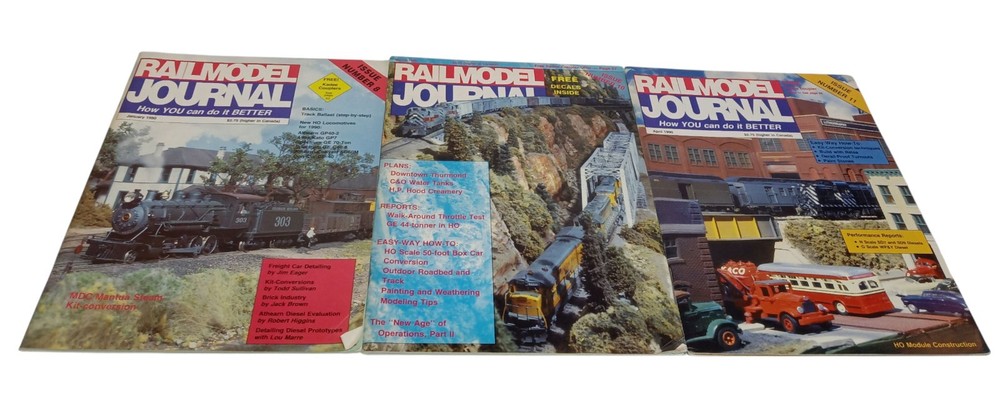 Railmodel Journal Magazine 11 Issues (1990)