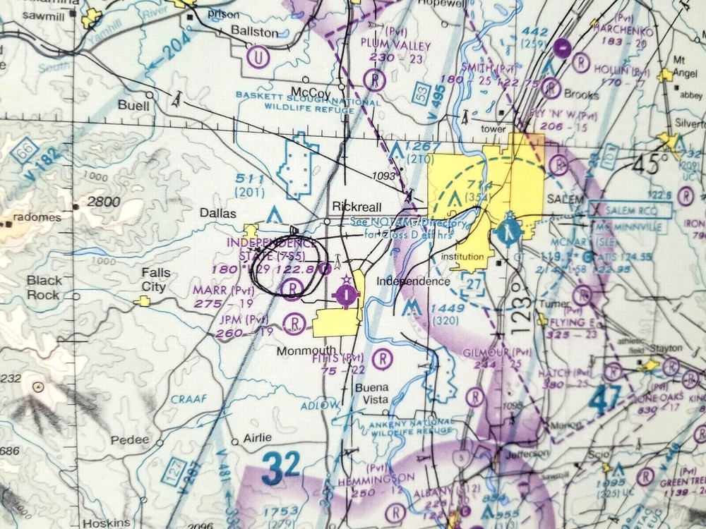 Seattle Sectional Aeronautical Chart 72nd Ed. 2006