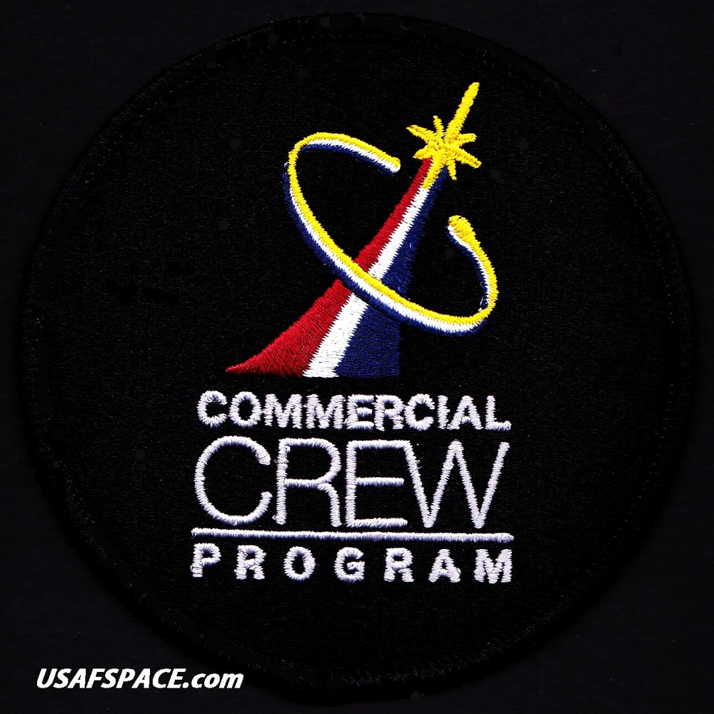 AUTHENTIC AB Emblem - COMMERCIAL CREW Astronaut PROGRAM - NASA SPACEX ISS PATCH
