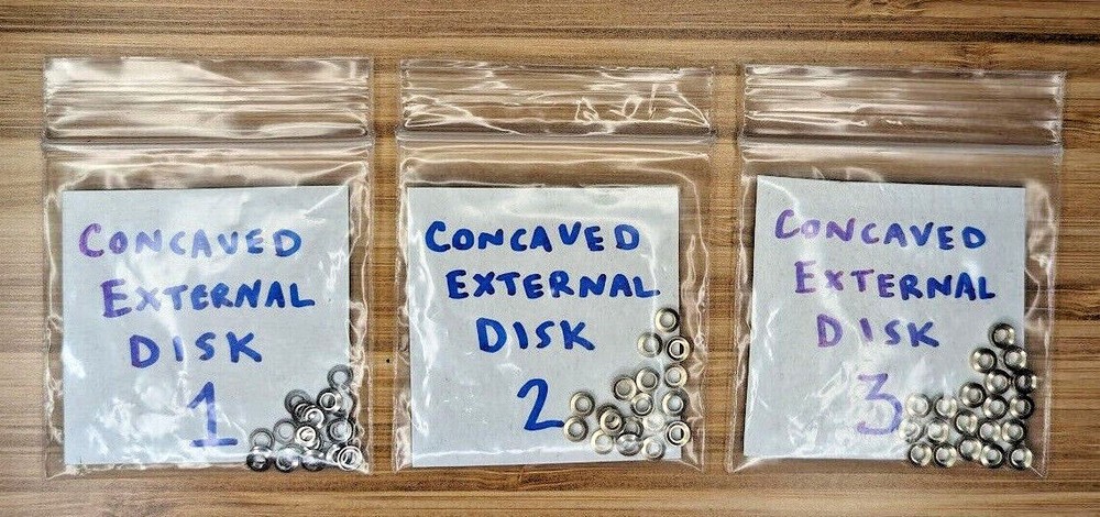 Mul-T-Lock External Master Disk Concaved Master Pins Full Pin Kit Locksmith