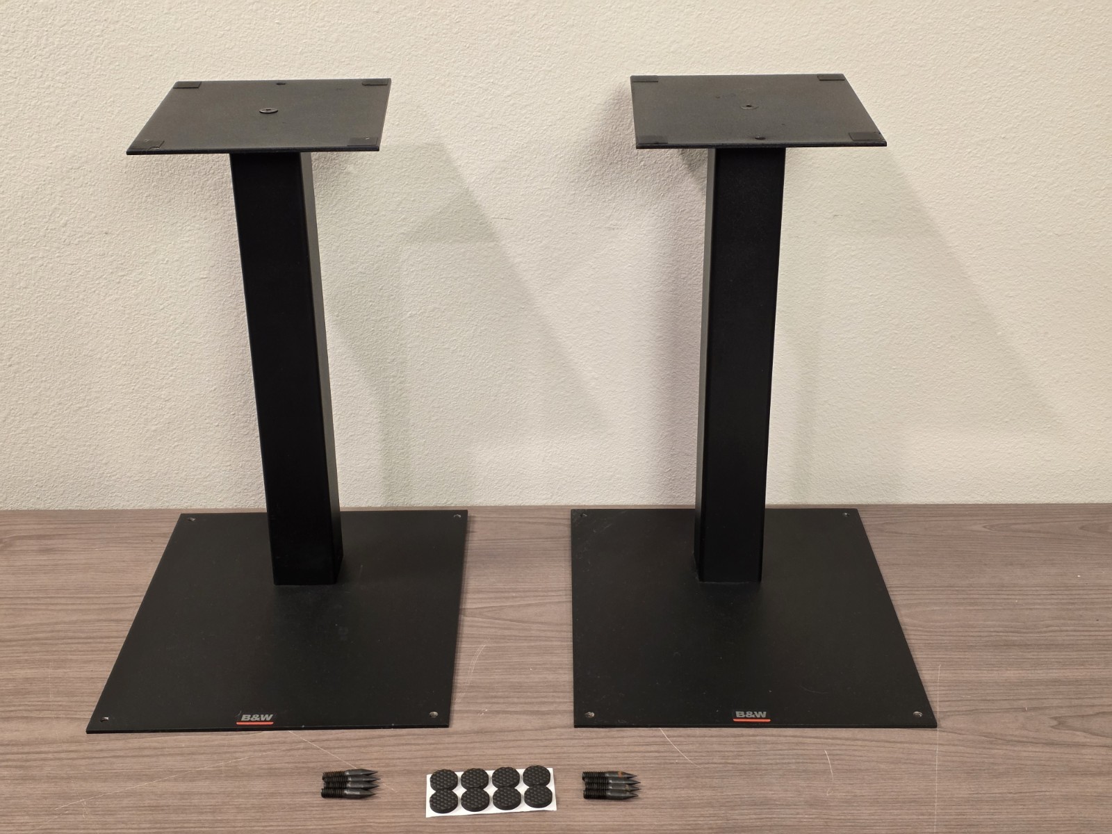 Bowers & Wilkins 15" Speaker Stands - PAIR - VINTAGE BLACK