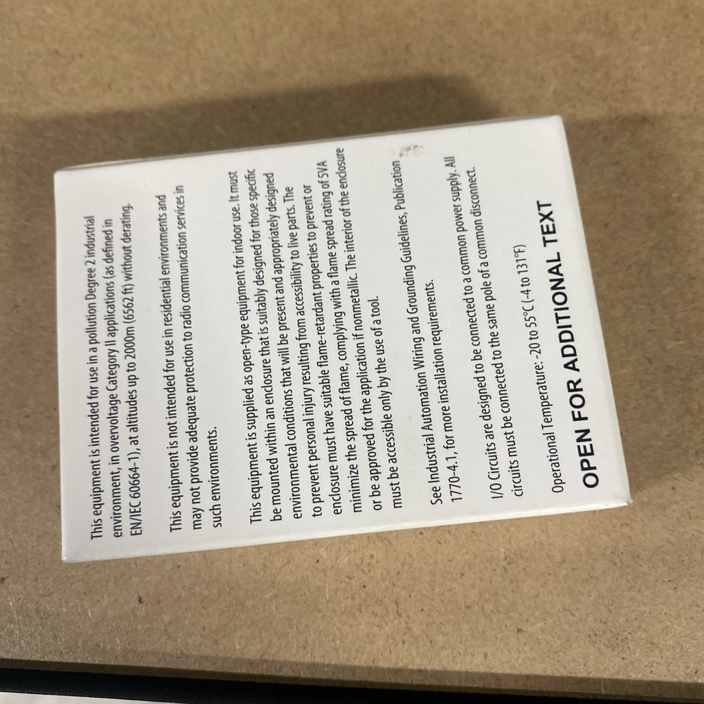 AB 1734-IB8 SER D 8Point Digital Input Module AB 1734 IB8