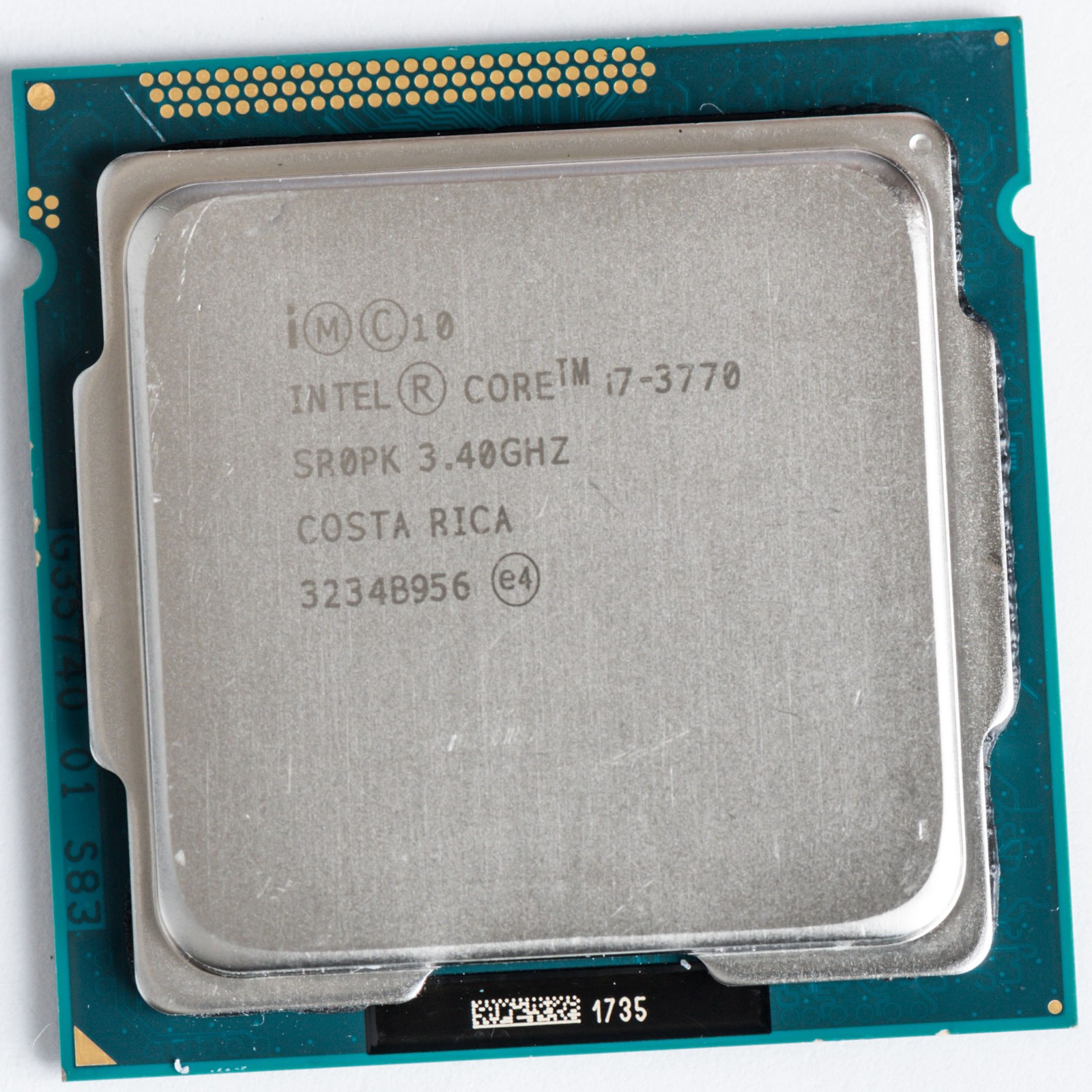 Intel Core i7-3770 SR0PK LGA1155 3.4GHz Quad Core Processor Ivy Bridge PCIe 3.0