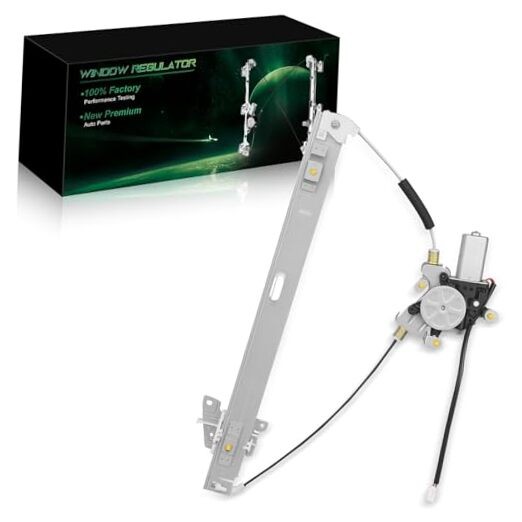 Front Left Driver Side Power Window Regulator with Motor for:-Mazda MPV 2000