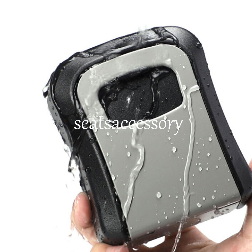 4 Digit Key Safe Lock Box Combination Wall Mount Security Storage Case Organizer