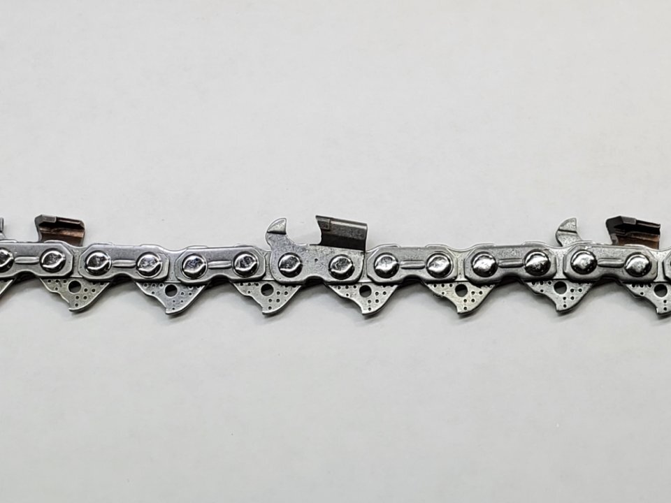 *SOLID CARBIDE* - Skip Chain Chainsaw Chain 3/8" x 0.050" ANY LENGTH