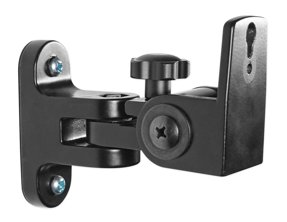 (2) Hidden Wall Mount Swivel Brackets For Presonus Eris E5 Studio Monitors