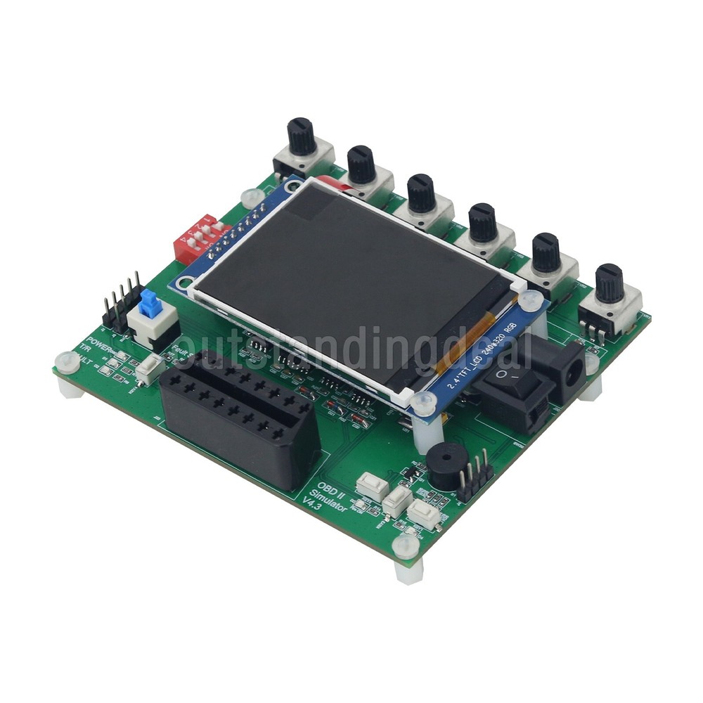 J1939 Simulator OBD II Simulator OBD2 ECU Simulator w/ 2.4" TFT Screen ot25