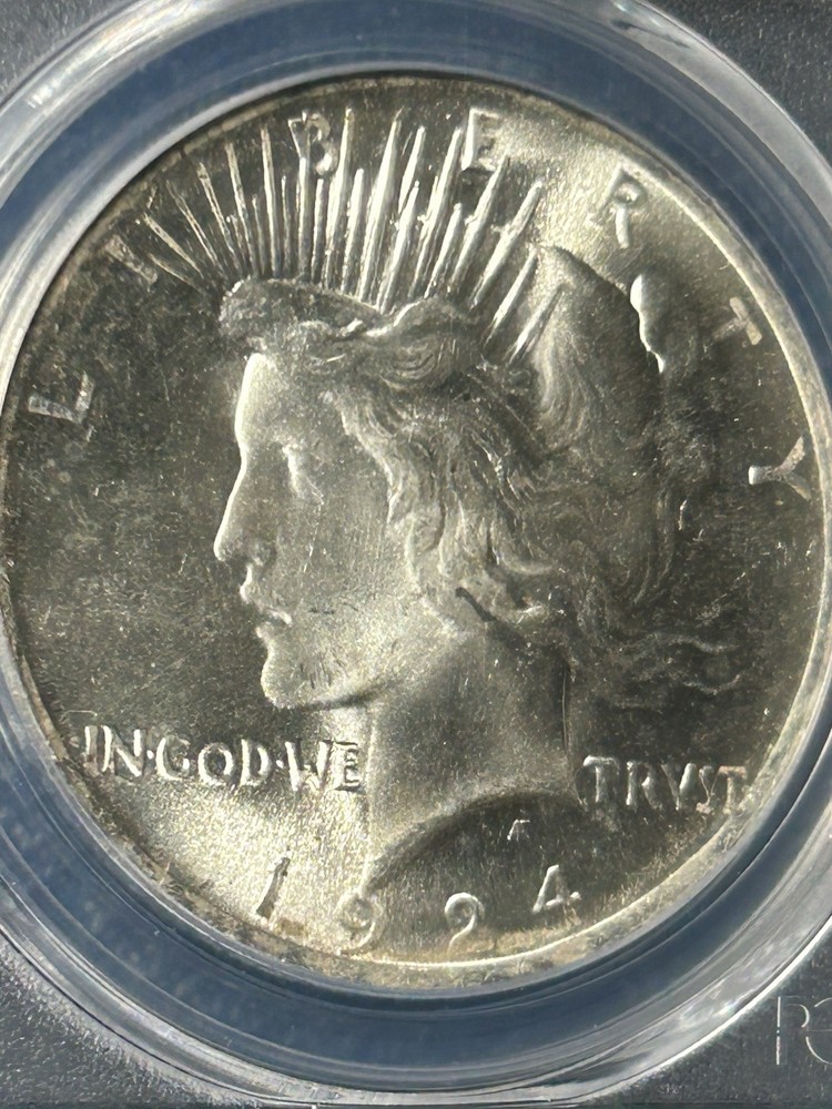 1924 PCGS MS64 PEACE DOLLAR CAC