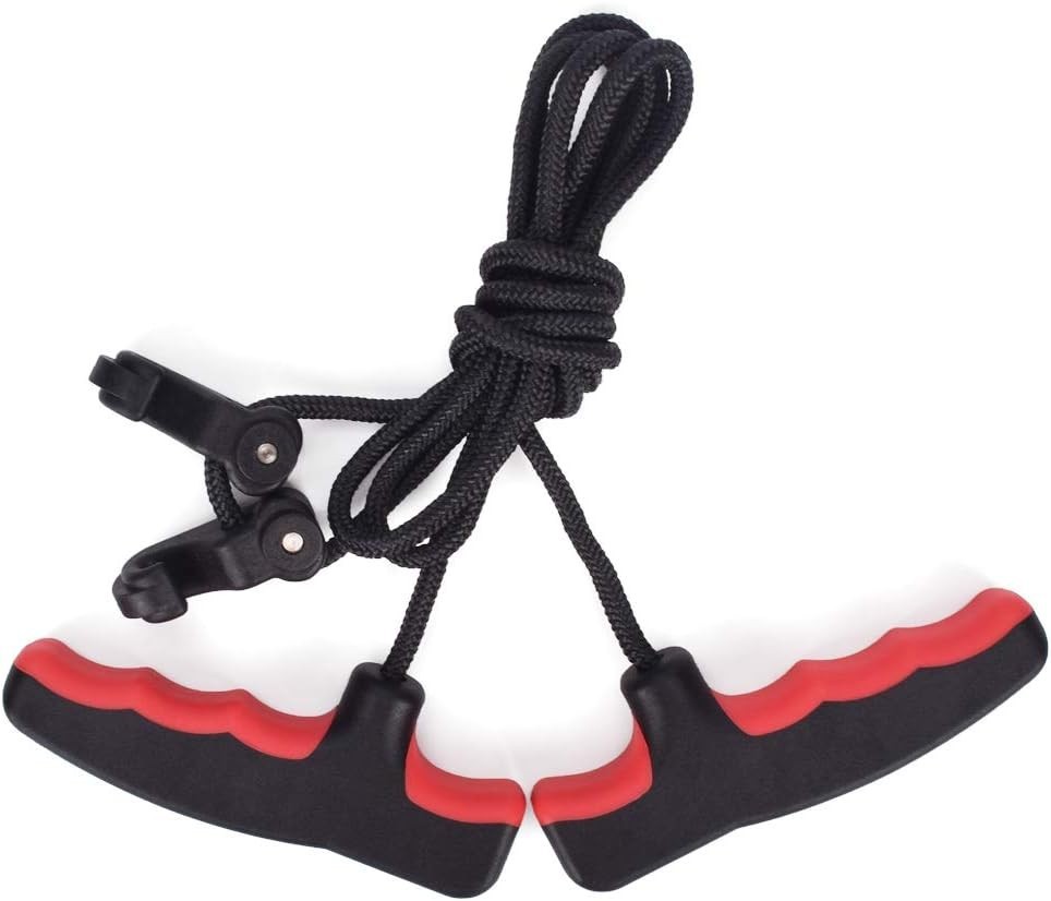 Archery Double Handle Cocking Tool - 65 Inch Rope for Quick Crossbow Cocking