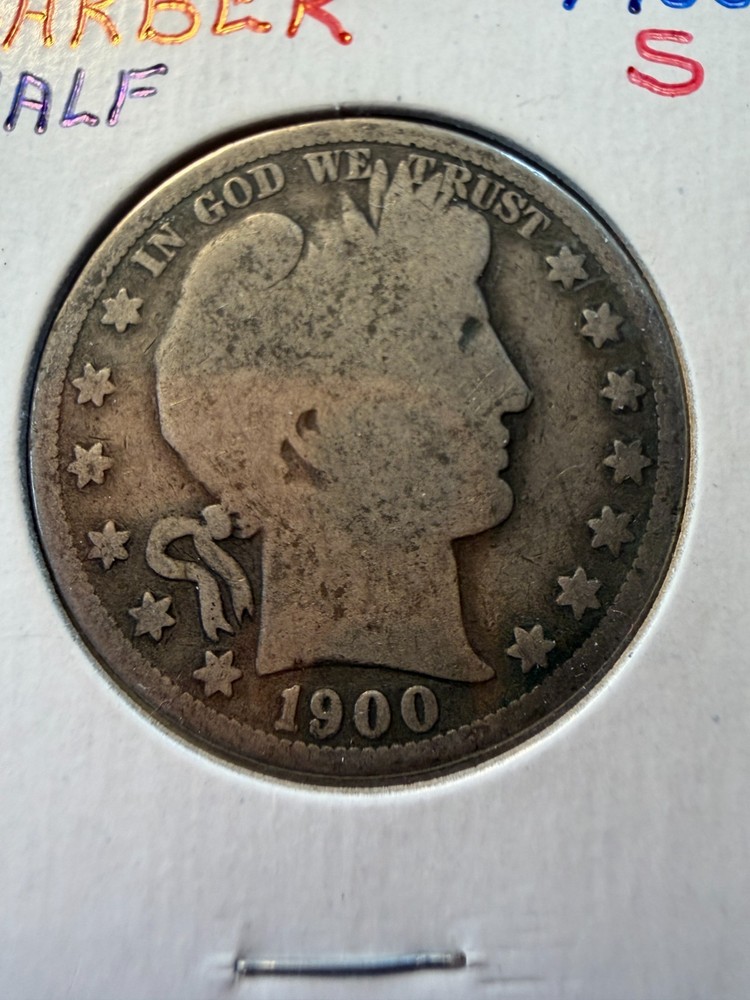 1900-S Barber Half Dollar