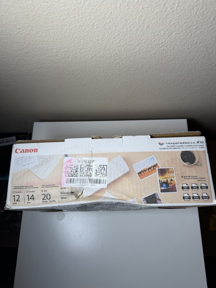 Canon imageFORMULA R10 Portable Duplex Document Scanner