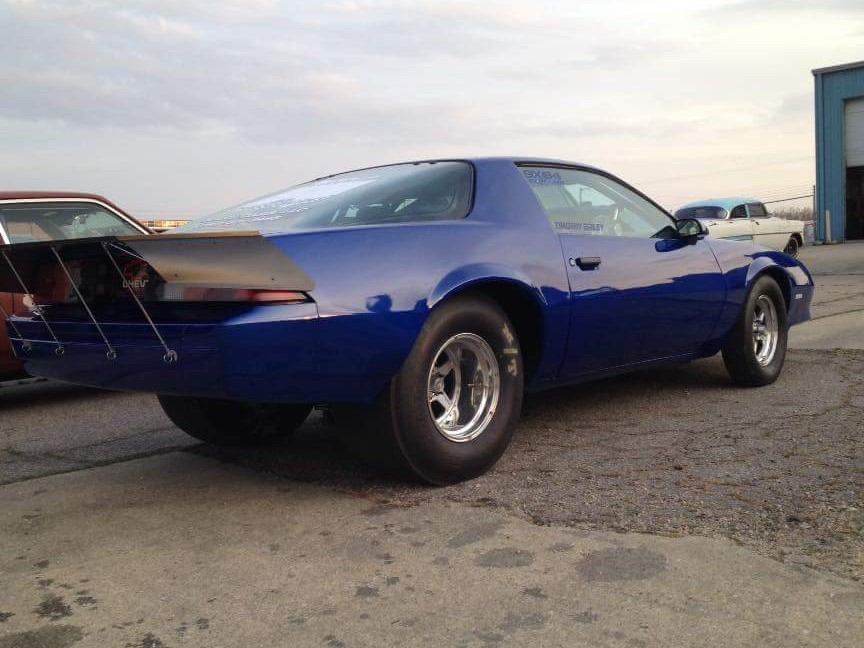 Chevy Camaro 82-92 Pro, Aluminum Racing, Wing Polished, Black, Brushed Anodized