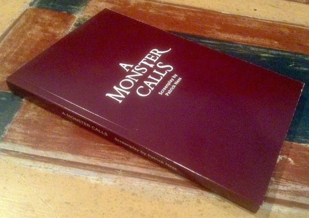 For Your Consideration A MONSTER CALLS Screenplay FYC Script Book*Patrick Ness