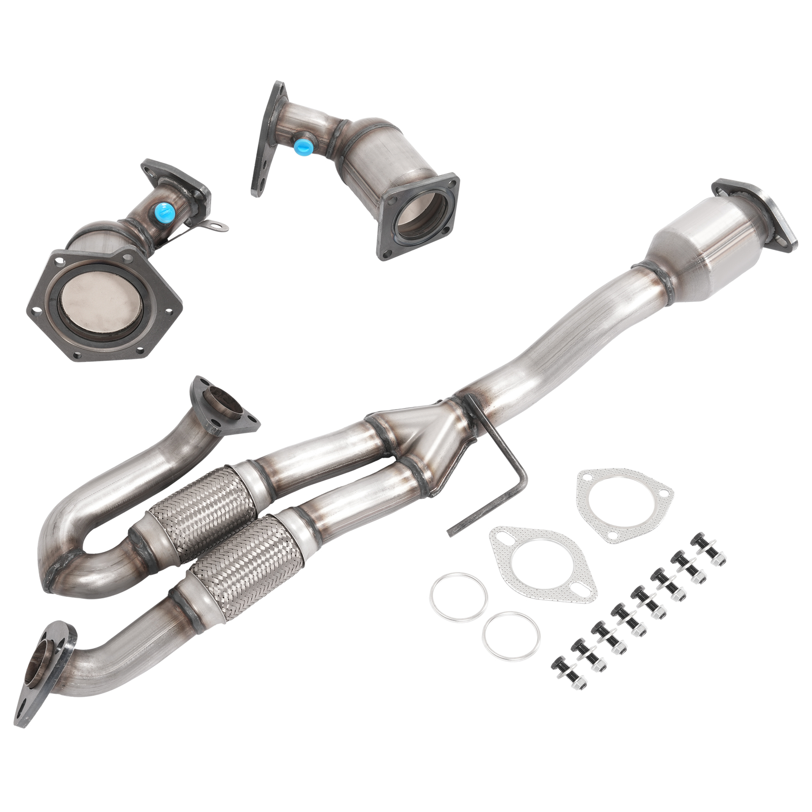 For Nissan Maxima 3.5L 2009-2014 Front & Rear Exhaust Catalytic Converter Set