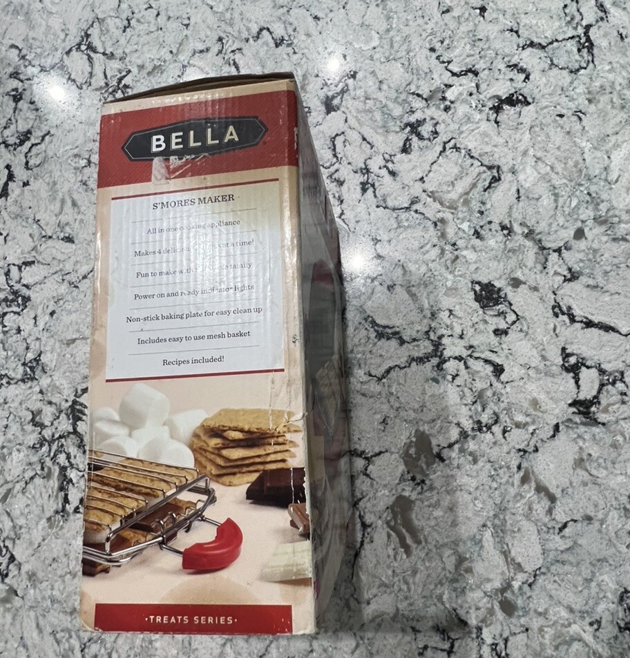 Bella Red S'mores Maker Machine - MINT in box (B8)