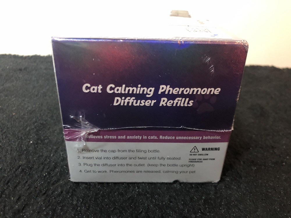 6 Pack Cat Calming Diffuser Refill Set with Pheromones 48ml Each 180 Days -CHA