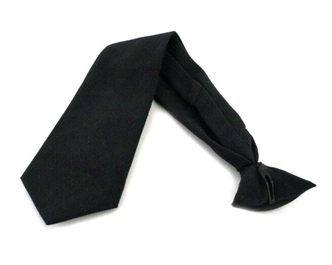 U.S. Army Black Ready Clip Tie (each)