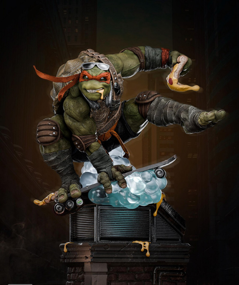 Ninja Turtle Michelangelo Digital STL File – 3D Printable Fun-Loving Hero Model
