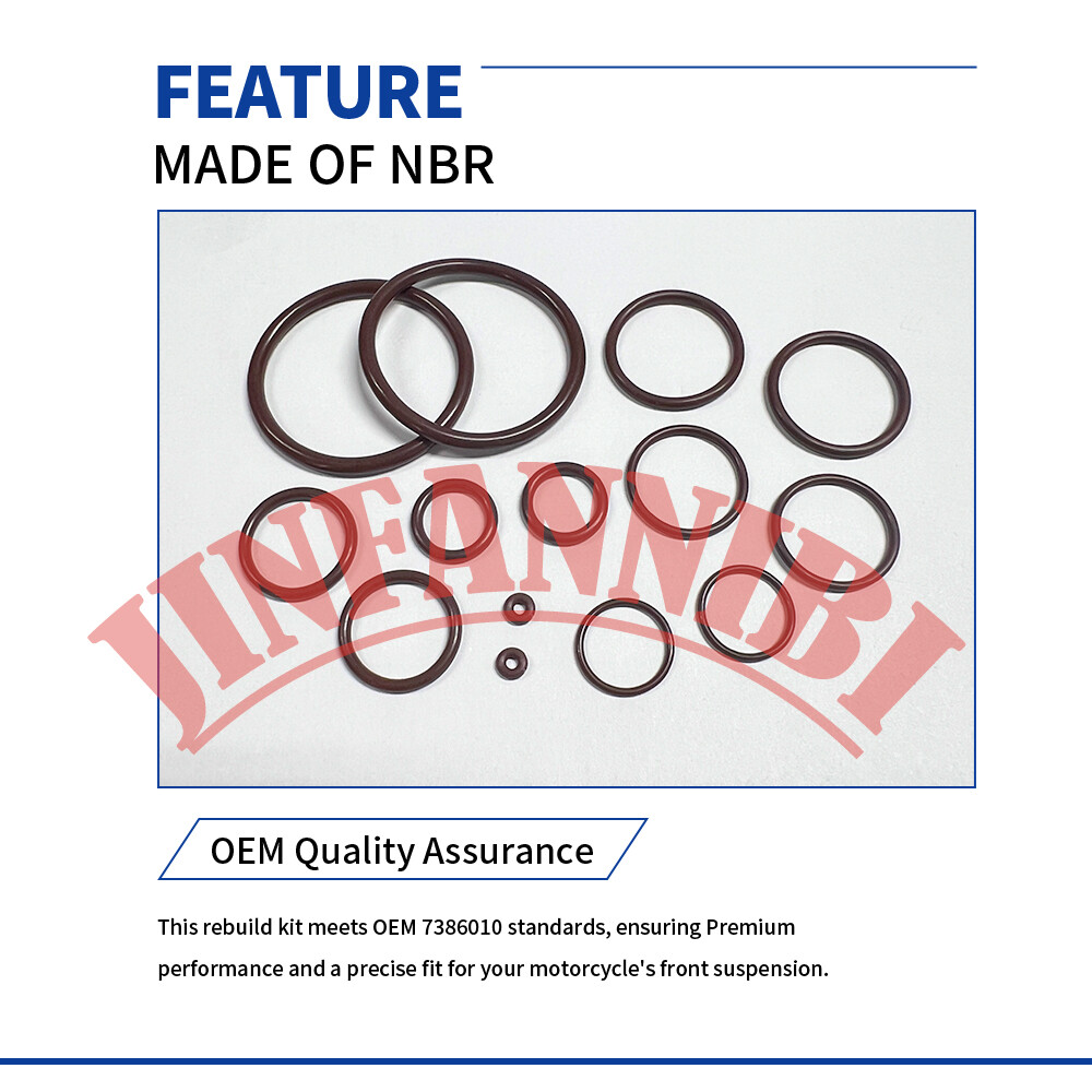 Fork Bushing Dust Oil Seals Rebuild Kit For Kawasaki KX125 KX250 1996-2001 KX500