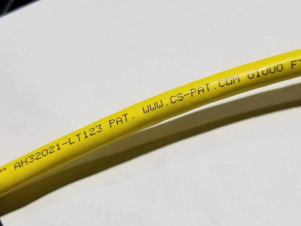 Commscope CS34R 23/4P Cat6 F/UTP WebTrak Riser Shield Network Cable Yellow/100ft